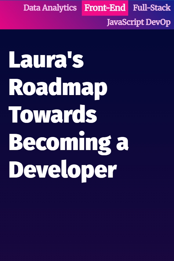 Roadmap Responsive Landing Page